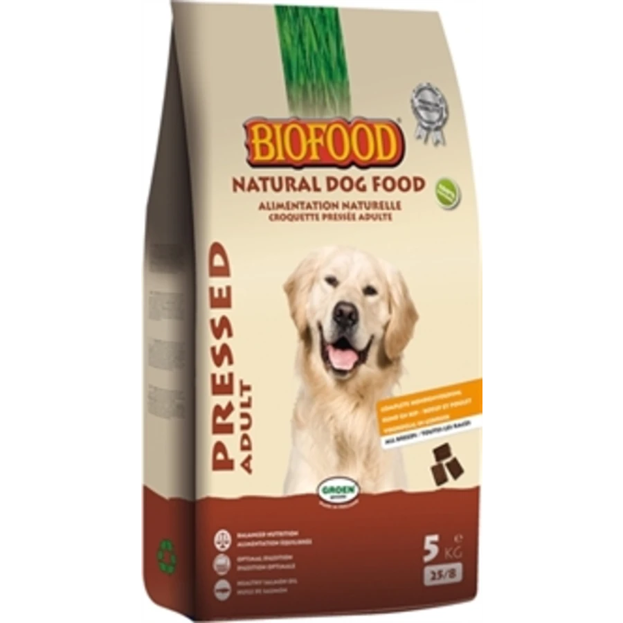 Biofood Vleesbrok Geperst 3 Biofood Vleesbrok Geperst