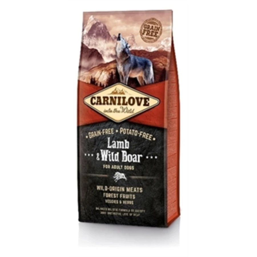 Carnilove Lamb/Wild Boar Adult 4 Carnilove Lamb/Wild Boar Adult - Afbeelding 2