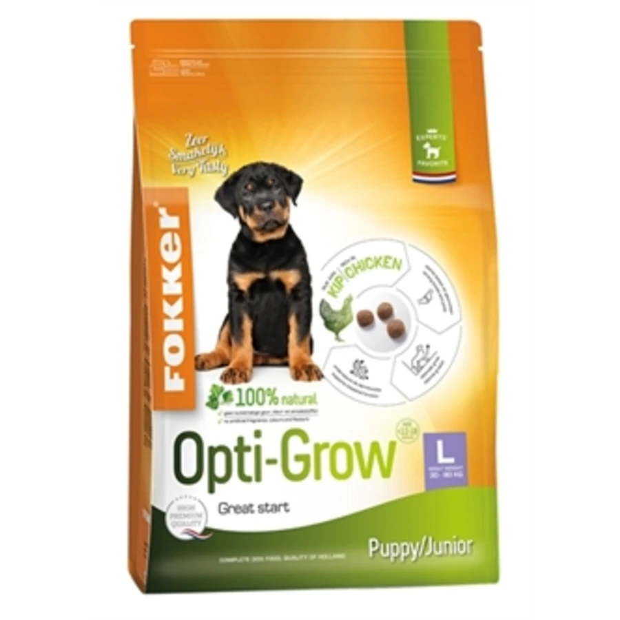 Fokker Opti-Grow Puppy/Junior Large 3 Fokker Opti-Grow Puppy/Junior Large