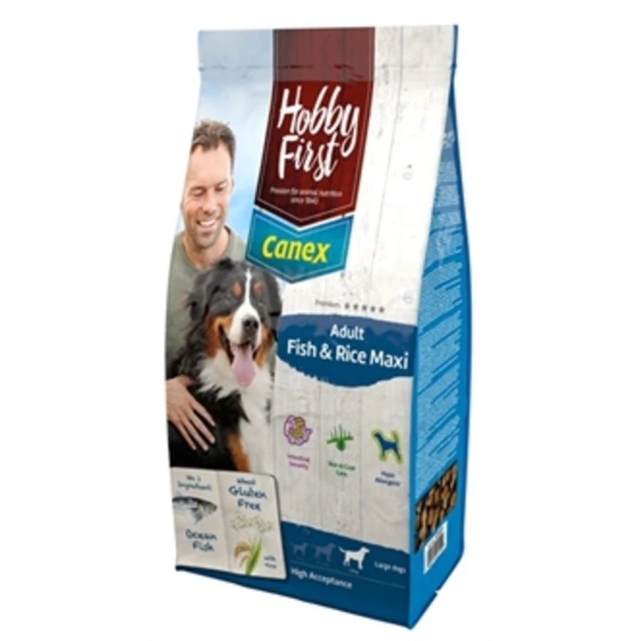 HobbyFirst Canex Adult Fish & Rice Maxi 12 KG 3 HobbyFirst Canex Adult Fish & Rice Maxi 12 KG
