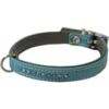 Junai.nl Hondenhalsband Nappa Met Strass Turquoise/Grijs 1 Junai.nl Hondenhalsband Nappa Met Strass Turquoise/Grijs -Trixie || ROYAL CANIN || Advance Verkoop junainl hondenhalsband nappa met strass turquoise