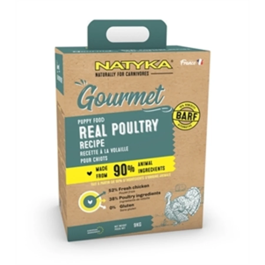 Natyka Gourmet Puppy Poultry 9 Kg 3 Natyka Gourmet Puppy Poultry 9 Kg