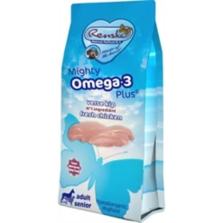 Renske Mighty Omega Plus Adult/Senior Kip/rijst 15 Kg